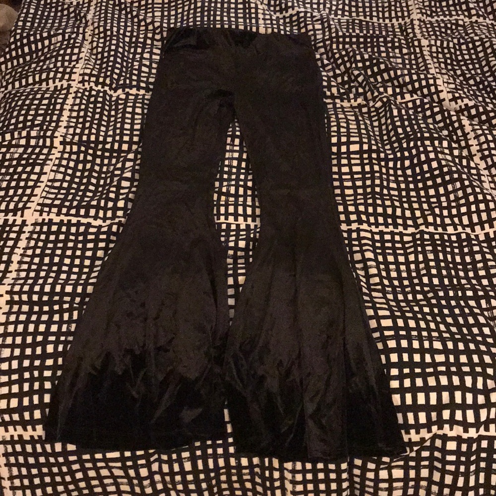 Free people velvet leggings